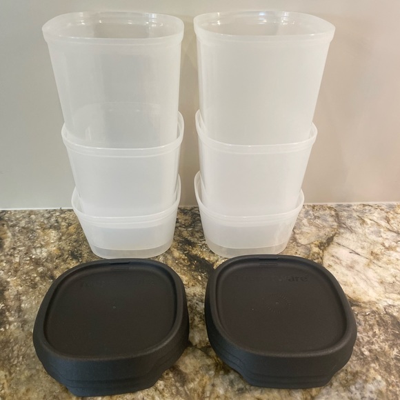 Set of 6 - Tupperware One-Touch Seal & Store Containers - Picture 3 of 4